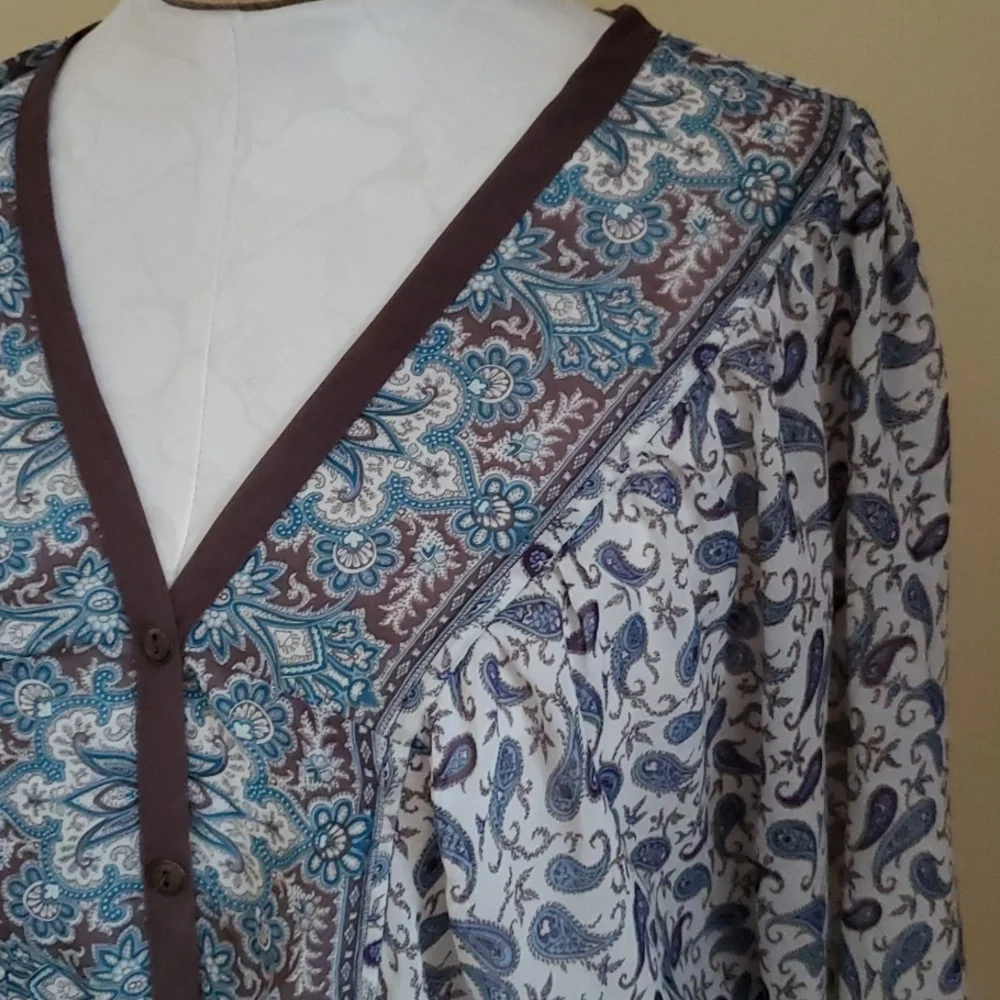 Maunces Print Top